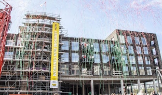 Hoogste punt bereikt bij bouw Leidsche Rijn Centrum