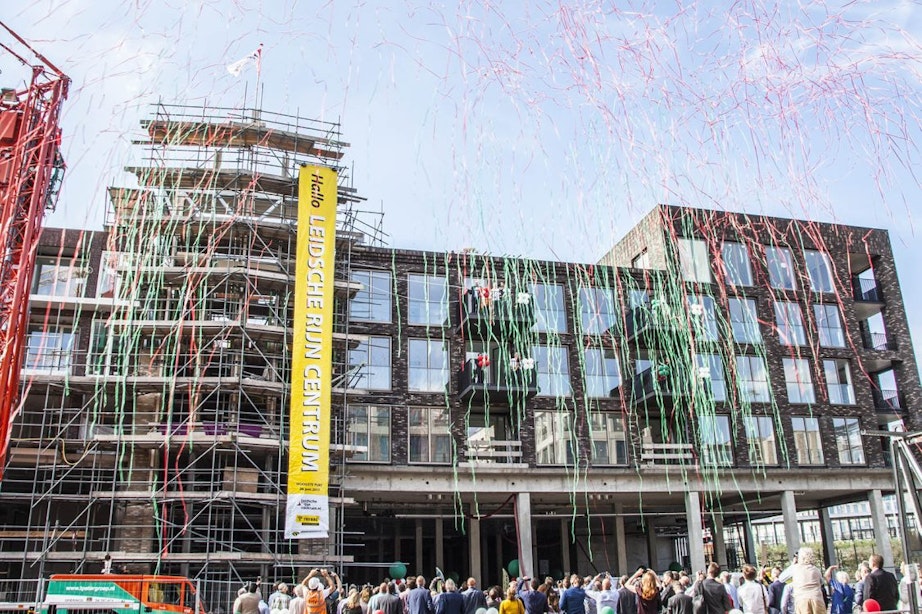 Hoogste punt bereikt bij bouw Leidsche Rijn Centrum