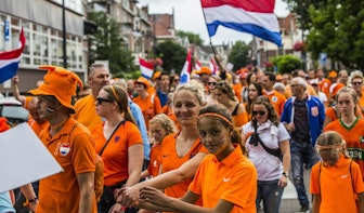 Ook in Utrecht EK-schermen op horecaterrassen