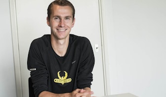 Het weekend van Arjen van der Logt, deelnemer aan de NK Atletiek: ‘Ik hoop op een plek in de finale’