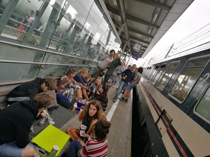 Utrechters meer dan 12 uur vast in gestrande festivaltrein in Oostenrijk