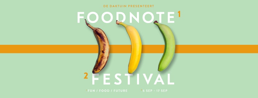 Dagtip: Foodnote Festival 2017