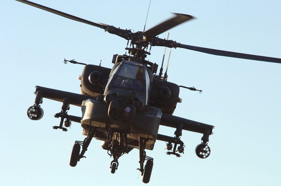 De hele week kans op gevechtshelikopters boven Utrecht