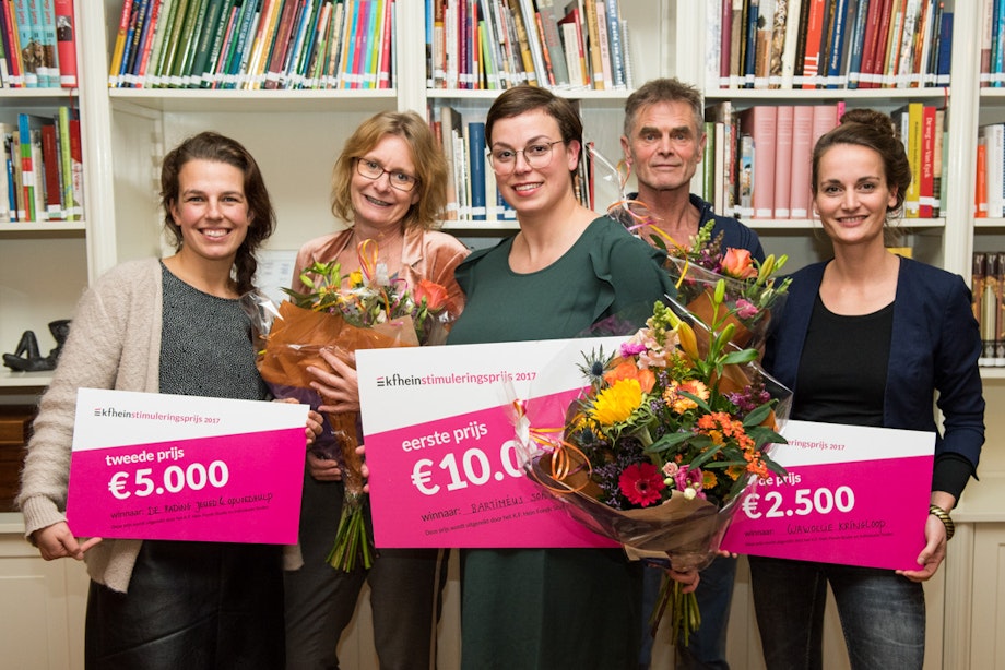 Utrechtse organisaties in de prijzen bij K.F. Hein Stimuleringsprijs