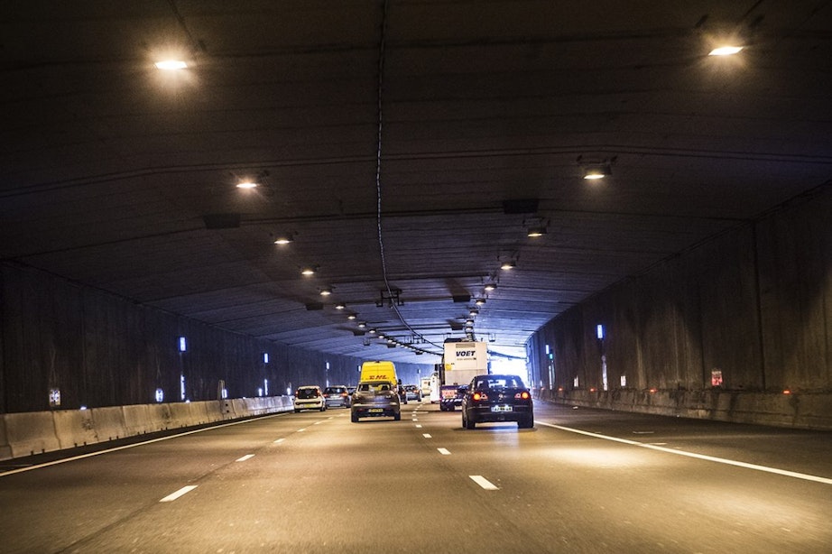 Zaterdagnacht Leidsche Rijntunnel dicht vanwege calamiteitenoefening