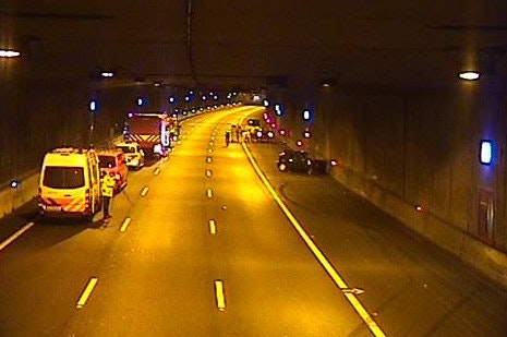 Alle rijbanen Leidsche Rijntunnel weer beschikbaar na ongeluk