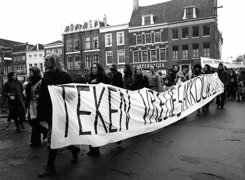 Hoe een Utrechtse student de confrontatie zocht: ‘Spijt heb ik nooit gehad’