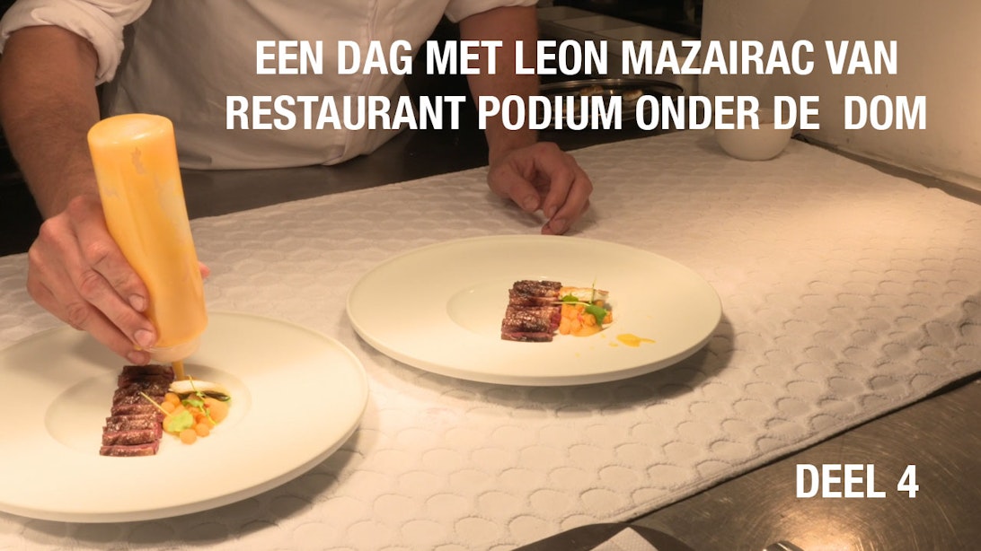 Aflevering 4: Tom Staal volgt chefkok Leon Mazairac van restaurant Podium onder de Dom