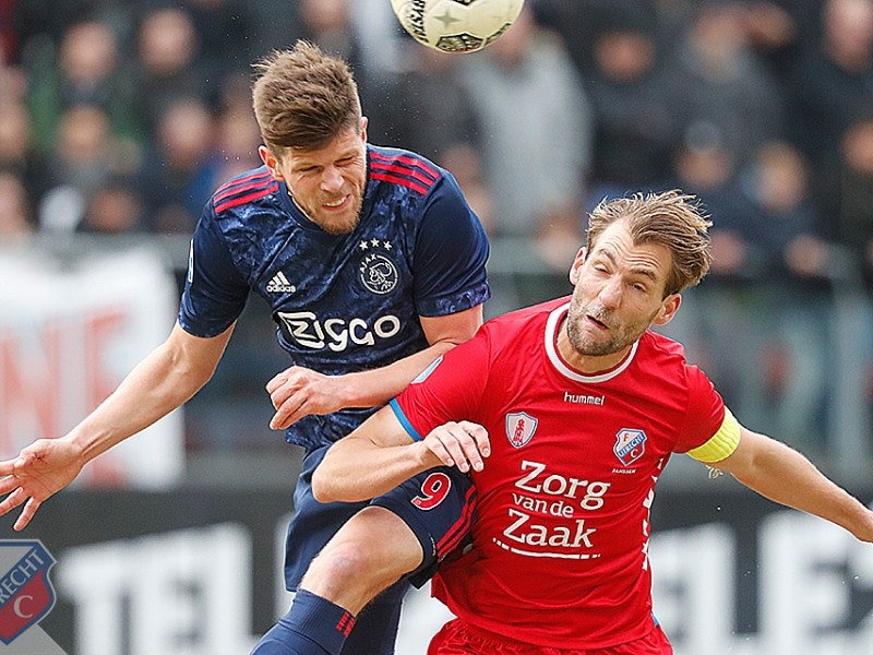 Ook Ajax krijgt FC Utrecht niet op de knieën in Galgenwaard