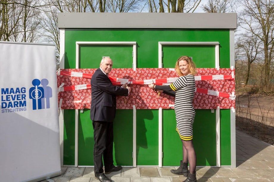 Nieuwe toiletvoorziening in park De Voorveldse Polder geopend