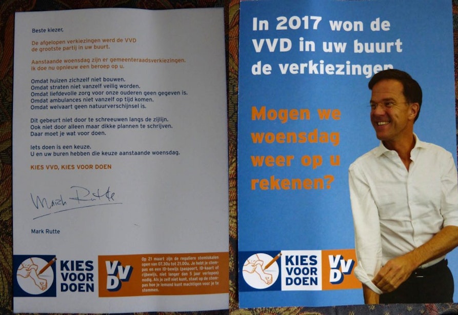 Klopt deze flyer in Utrecht wel of niet? ‘De VVD de grootste partij in uw buurt’