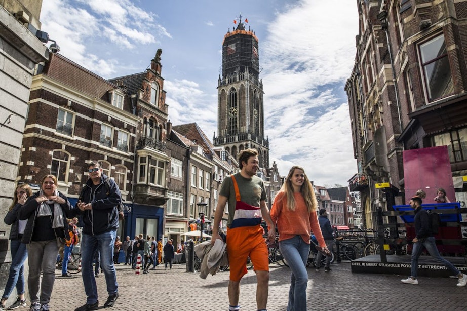 Foto’s: Utrecht kleurt oranje tijdens Koningsdag