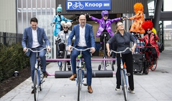 Foto’s: dit is de nieuwe Knoop-stalling met 3200 fietsenrekken in Utrecht