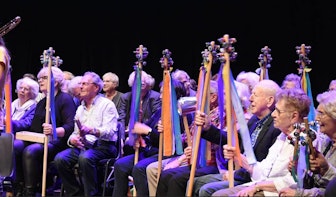 Het Grijze Koppen Orkest in actie voor de ‘Age Friendly Cultural City’