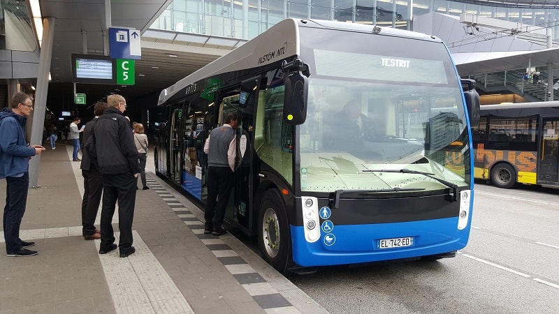 Innovatieve elektrische bus vandaag getest in Utrecht
