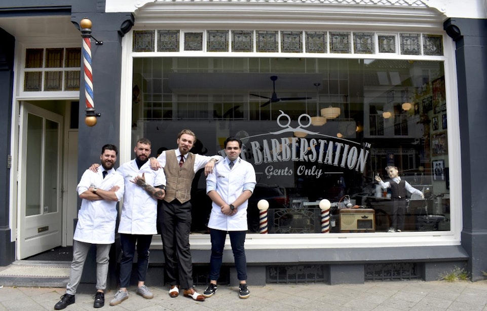 The Barberstation opent vestiging aan de Nachtegaalstraat: ‘Onze jongens beoefenen een traditionele ambacht’