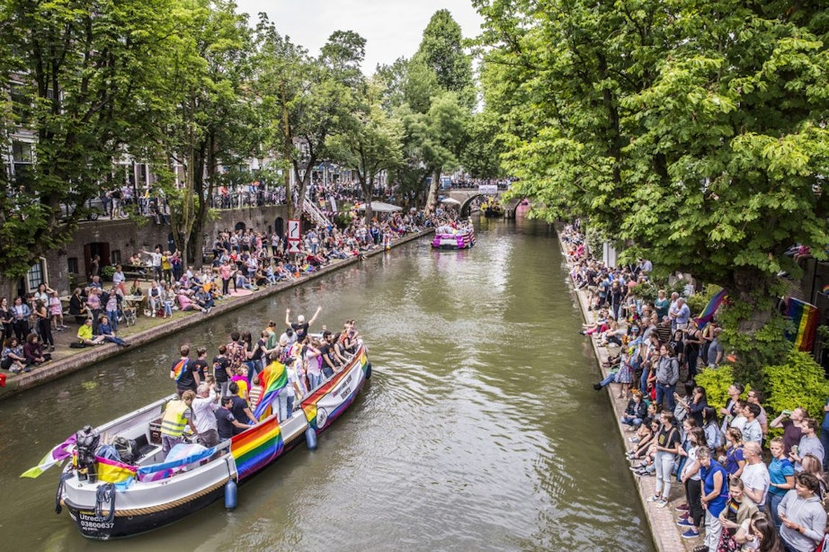 Utrecht Canal Pride belooft zaterdag weer één groot feest te worden; dit is het programma