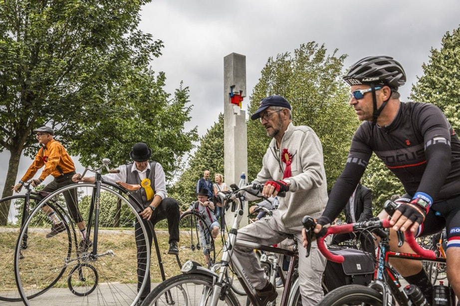 Feestelijke opening van Stijl-fietsroute op Rietvelddag