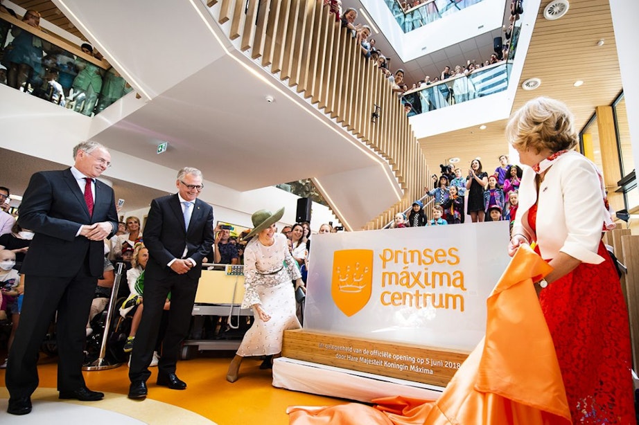 Prinses Máxima Centrum in Utrecht viert eerste lustrum: ‘We willen ieder kind met kanker genezen’