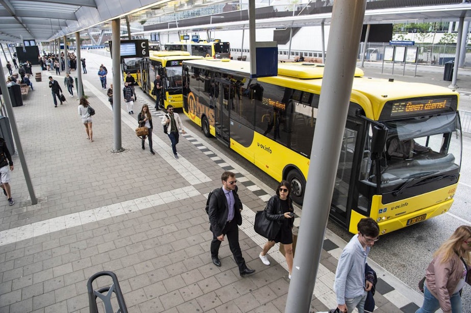 Geen trams en minder bussen in regio Utrecht vanwege staking