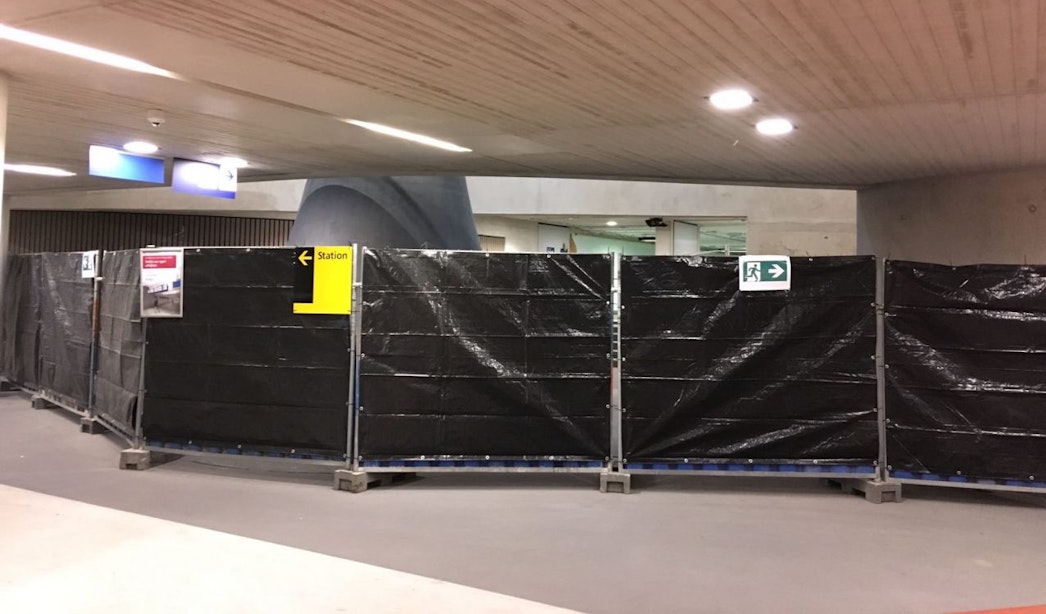 Middentunnel station Utrecht Centraal pas in september weer open