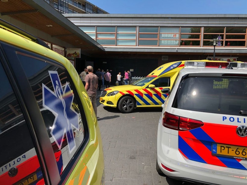 Traumahelikopter opgeroepen na gewonde in magazijn bij Lidl op Smaragdplein