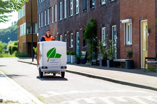 PostNL gaat elektrische bakfiets inzetten in Utrechtse binnenstad