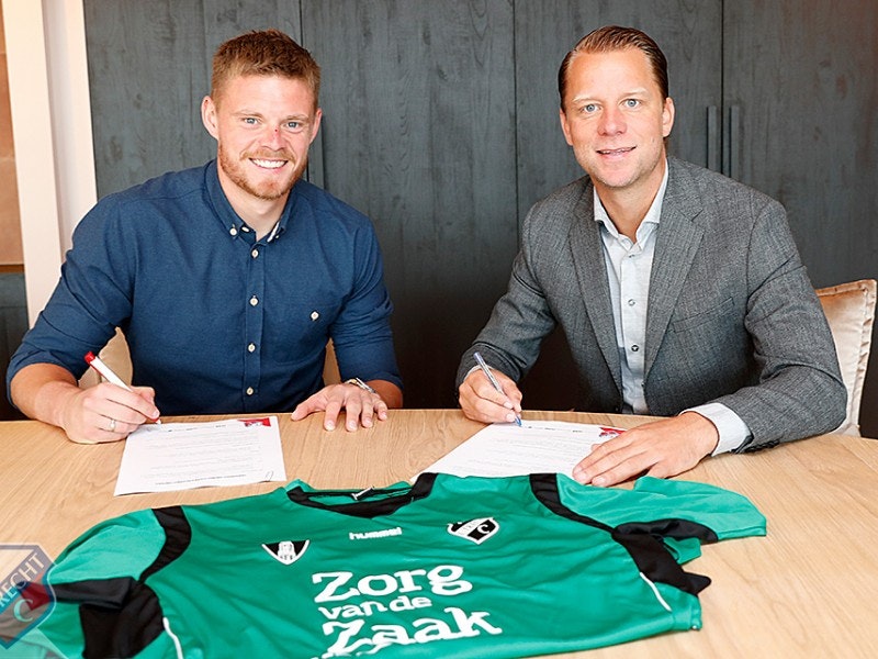 Doelman Jensen verlengt contract met FC Utrecht