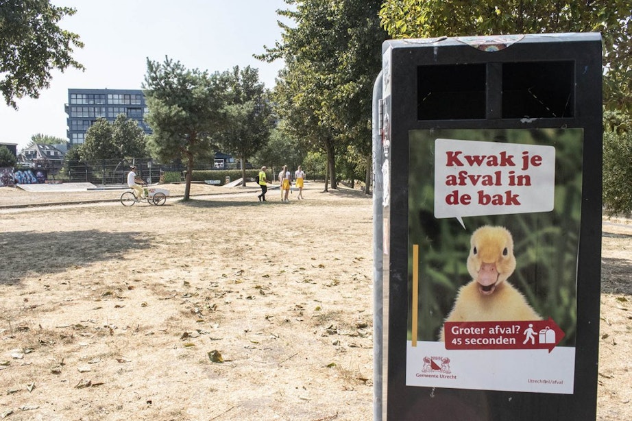 265 studenten van Veritas gaan zaterdag afval opruimen in Utrechtse parken
