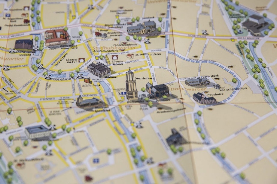 Cartografen maken nieuwe stadskaart: ‘De kaart geeft het veelzijdige karakter van Utrecht weer’