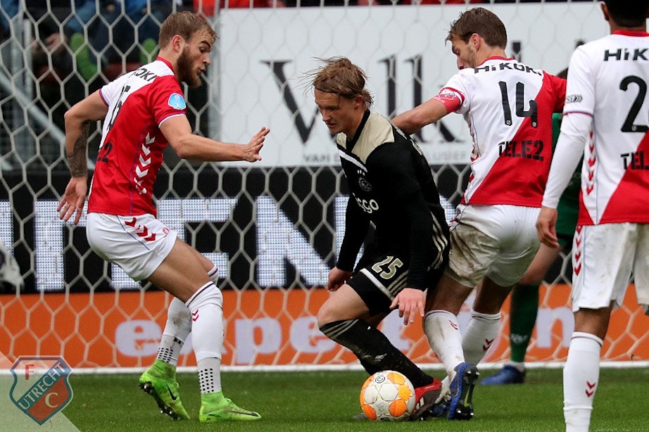 FC Utrecht in mineur winterstop in na thuisnederlaag tegen Ajax