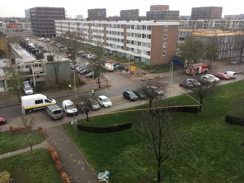 Gaslek op de Monnetlaan in Utrecht: aantal huizen ontruimd