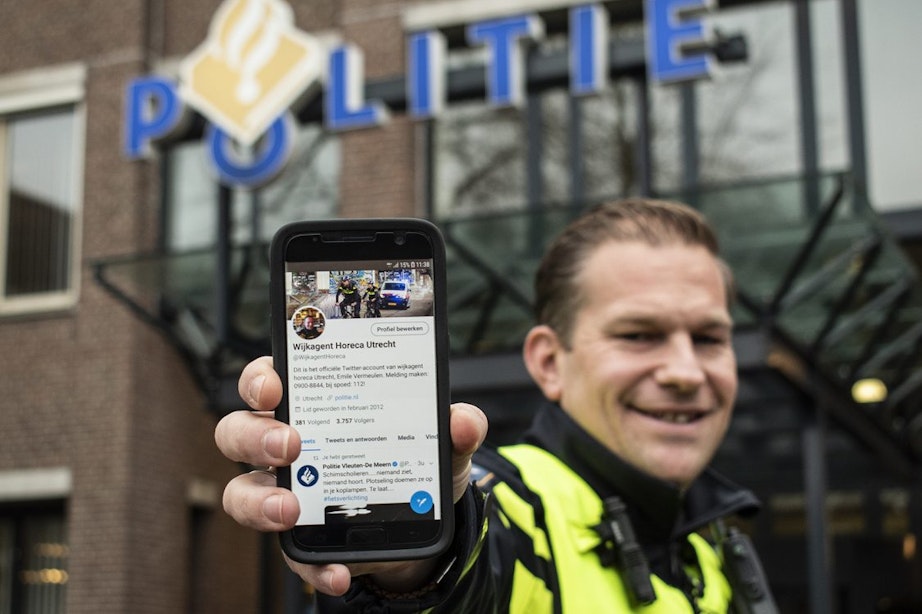 Hoe de Utrechtse politie optimaal gebruik leert maken van sociale media