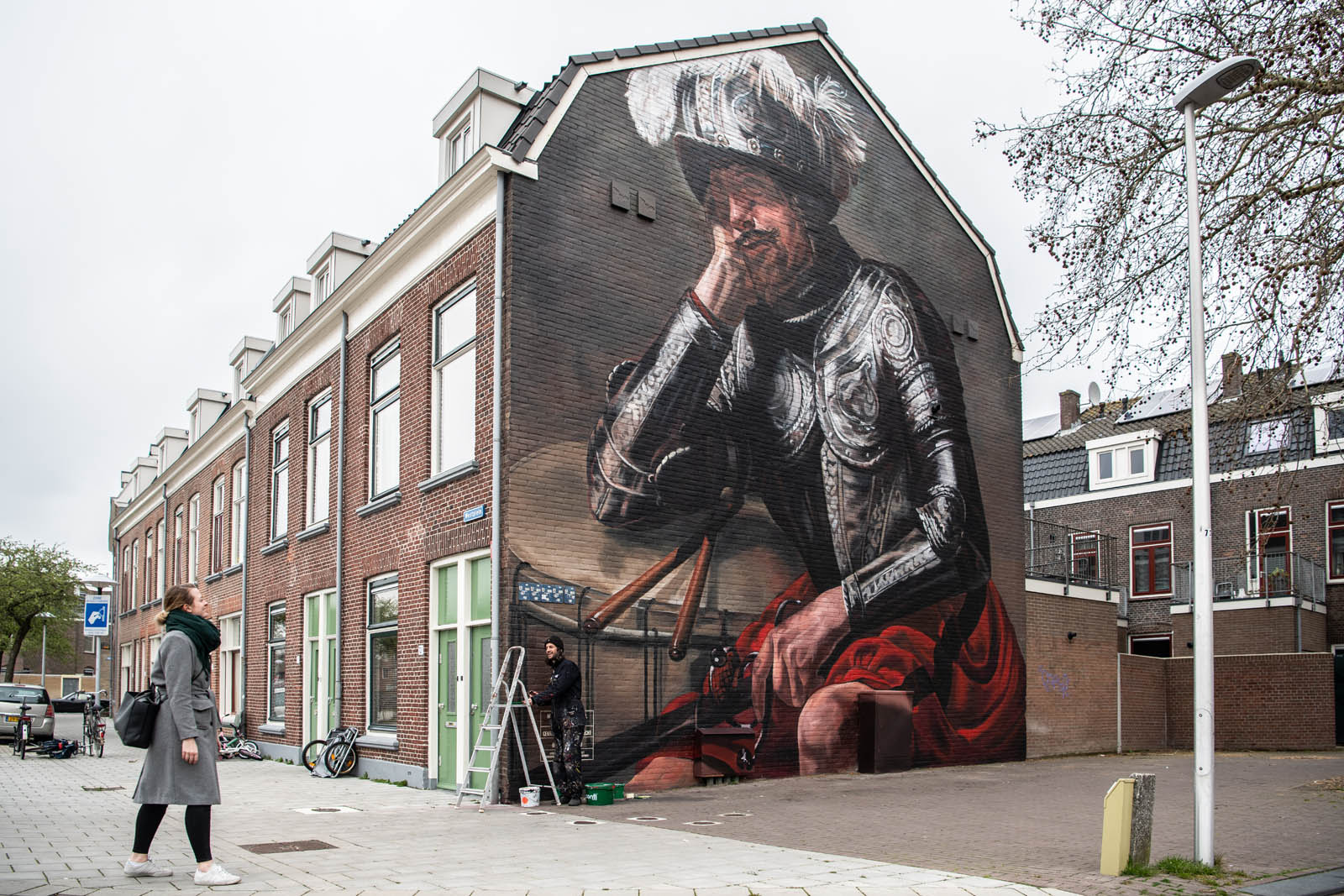 Foto’s: Nieuwe Utrechtse Muurschildering Van 12 Meter Hoog Aan ...