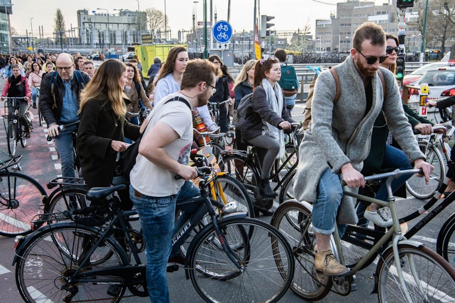 Onderzoek naar druktebeleving op fietspaden in Utrecht