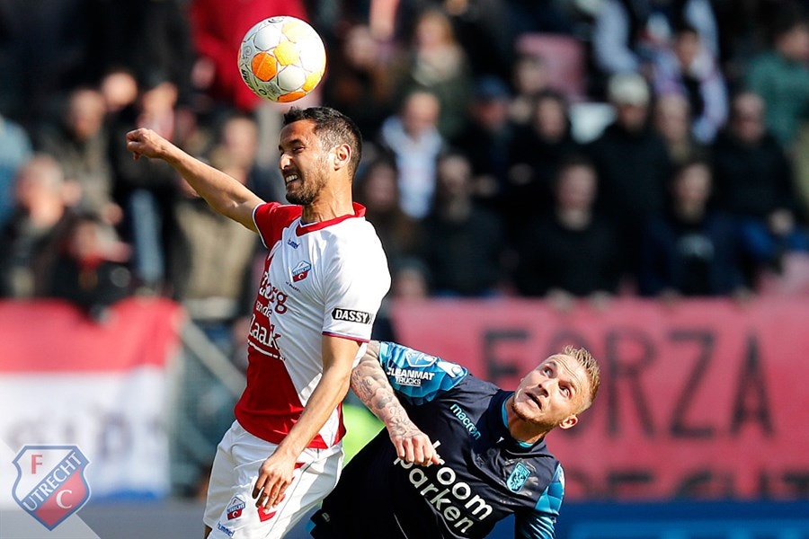 FC Utrecht schiet weinig op met gelijkspel tegen Vitesse