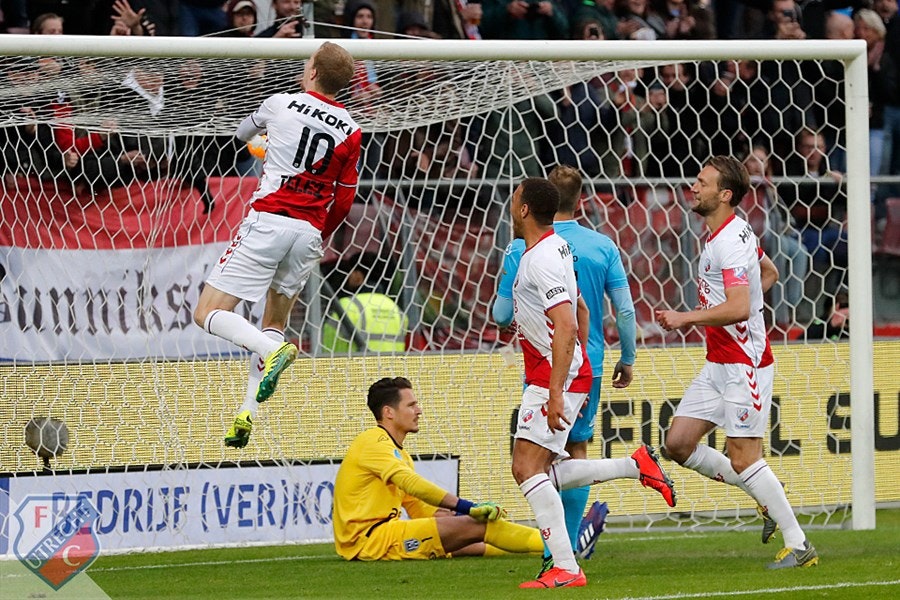 FC Utrecht verslaat Heracles Almelo en plaatst zich voor finale play-offs