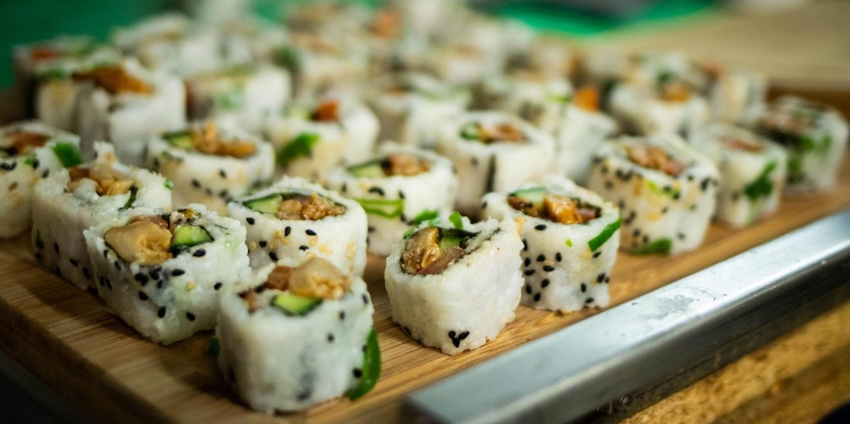 Dagtip: Vegan sushi diner bij Bar Stadstuin