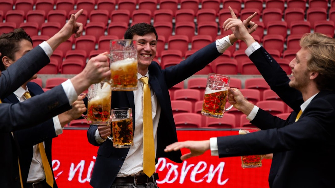 Grap van Utrechtse studenten loopt uit de hand: Johan Cruijff Arena wordt bierfestijn