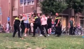 Veritas en Roost kijken samen terug op onrustige avond in Park Paardenveld