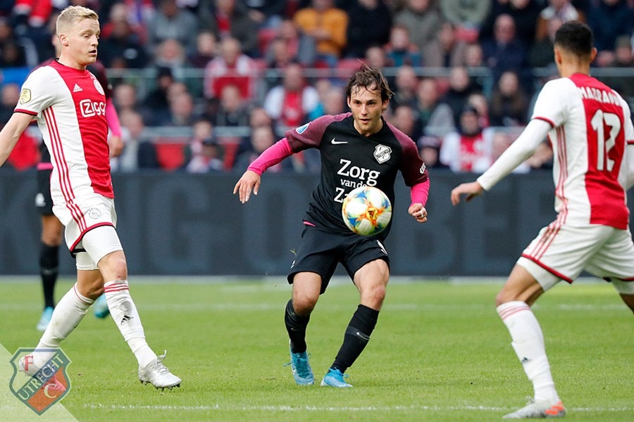 FC Utrecht geen partij voor wervelend Ajax