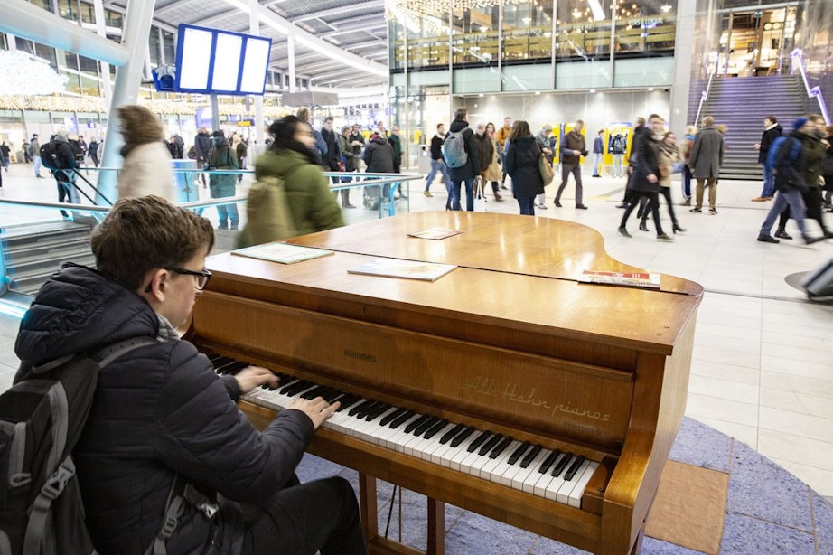 Er kan weer muziek gemaakt worden op station Utrecht Centraal