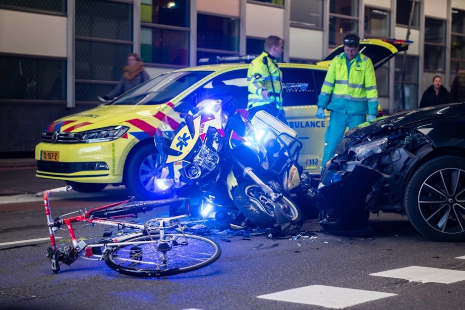 Meeste verkeersgewonden in Utrecht zijn fietsers; snor- en bromfietsers oververtegenwoordigd