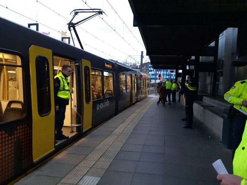 Politie beboet 40 zwartrijders in de tram