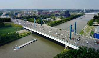 Galecopperbrug bij Utrecht deze maand drie dagen dicht in richting van Arnhem; een uur extra reistijd