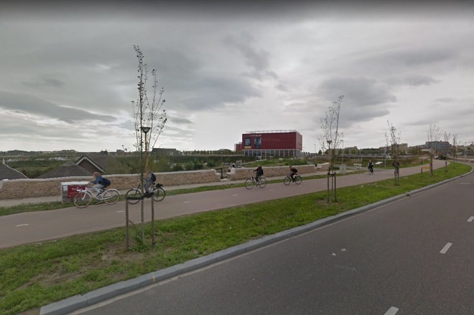 Fietspad Vleutensebaan volgend jaar deels afgesloten vanwege bouw parkeergarage