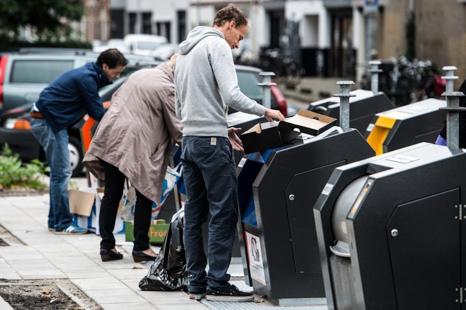 Utrecht stopt met het gescheiden inzamelen plastic, blik en pak-afval