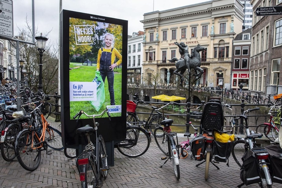 Gemeente Utrecht: ‘Overwegend statische beelden op digitale reclamevitrines’