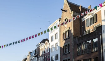 Slinger over de Oudegracht Utrecht: ‘Hierna kunnen we weer knuffelen’