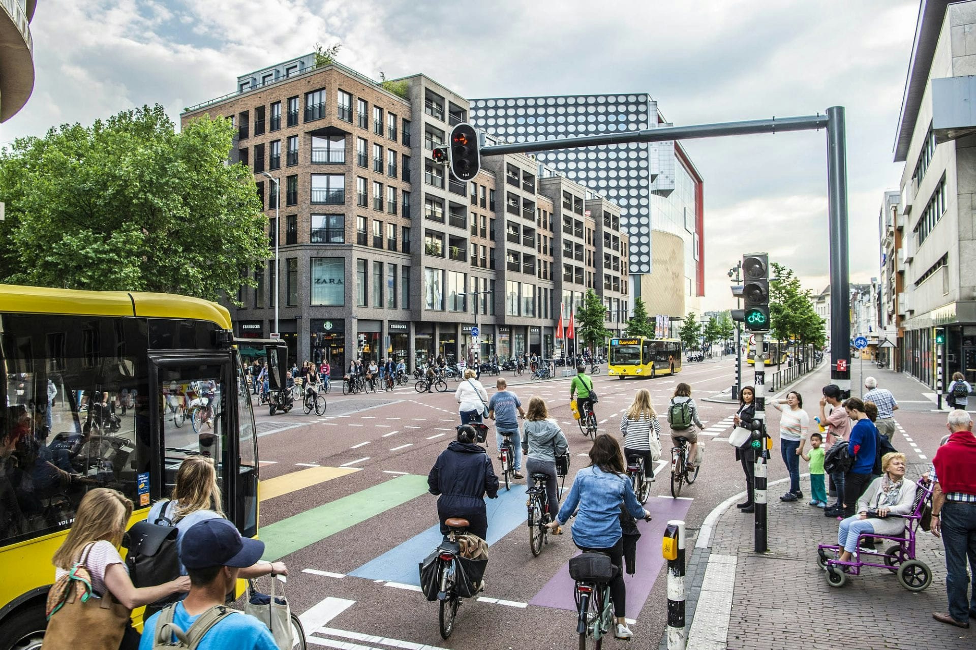 Met deze app voor fietsers gaan de verkeerslichten in Utrecht eerder op groen